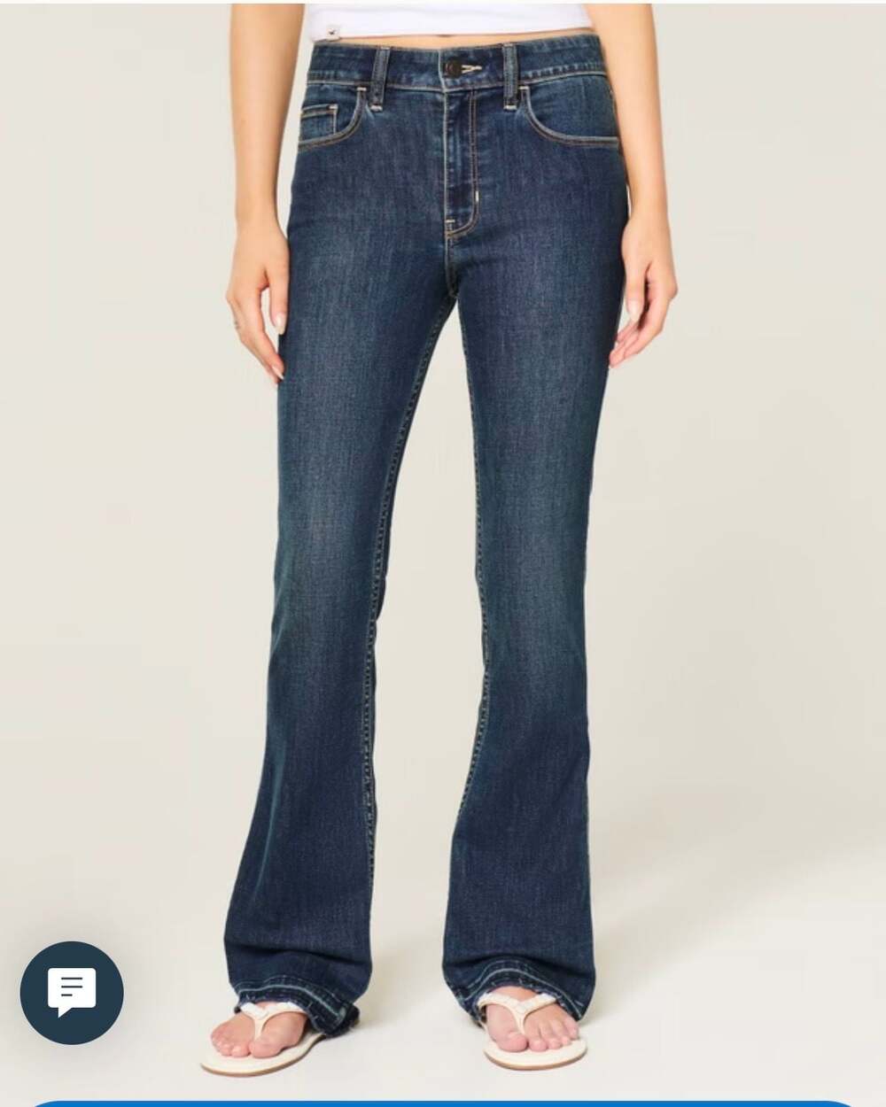 Hollister California Bootcut Dark Wash Jeans